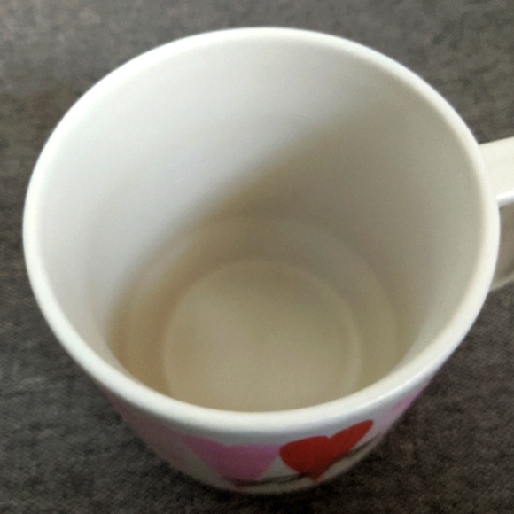 2016 Starbucks Painted Hearts Valentine's Day Coffee Tea Mug Cup 12 oz. - Picture 8 of 11